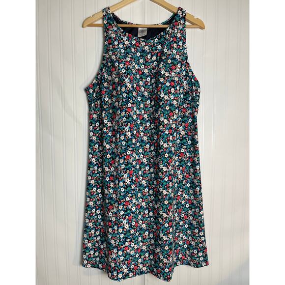 Lands' End Chloride Resistant Floral Scoop Neck Dresskini Women's 22W Coastal - Picture 1 of 10